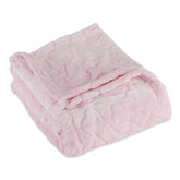 Bone Dry manta con estampado de hueso rosa, suave para mascotas.