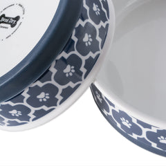Bone Dry tazón marmol, aspecto elegante y seguro para comida.