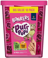 Bonkers Purrpops pack 18 unidades, premio para el gato