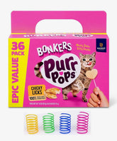 Bonkers Purrpops: piruleta para gatos, sabor irresistible para sesiones de juego