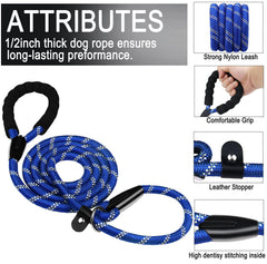 Correa de nylon resistente Booeudi para entrenamiento y paseos diarios.