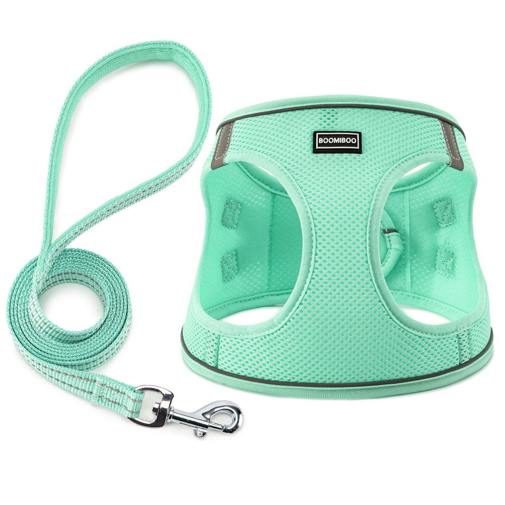 BOOMIBOO arnés-set ventilado para perro, paseos más cómodos.