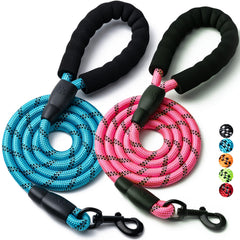 BOOMIBOO correa para perro 4 pies resistente, ideal para paseos diarios.