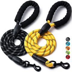 BOOMIBOO correa para perro duradera en 2 pack, ideal para paseos firmes.