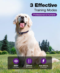 BOUSNIC collar con alcance de 3300 pies para entrenamiento al aire libre.