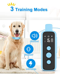 BOUSNIC collar de entrenamiento con vibración para señales suaves durante paseos