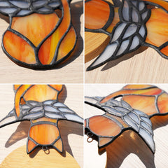 BOXCASA Angel Cat Memorial; detalle cobre foil, color duradero.
