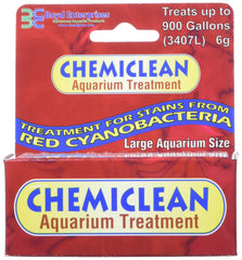 Boyd Chemi-Clean 6g, cianobacterias azul-verdes, ayuda a reducir tinciones en acuarios.