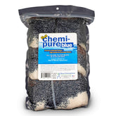 Boyd Enterprises Chemi-Pure Blue, empaque húmedo, listo para filtración y agua más clara.