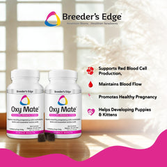 Breeder's Edge Oxy Mate ofrece dosis diaria para perros de tamaño mediano y grande