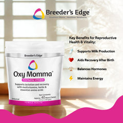 Breeder's Edge Oxy Momma: presentación de 40 unidades para lactancia
