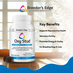 Breeders Edge Oxy Stud: etiqueta nutricional detallada para consumo seguro