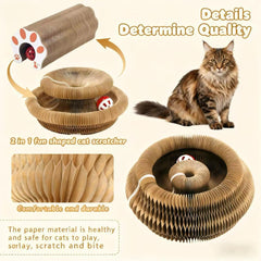 BRICKSWAN Kitty Kurlz Magic Organ pista de juego, ideal para perseguir y rascar.