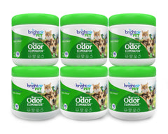 Bright Air paquete de 6 frascos de gel para eliminar olores en espacios medianos