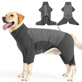 BRKURLEG abrigo de invierno para perro cubre todo el cuerpo y mantiene calor.