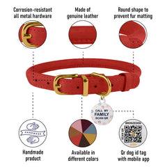 BronzeDog collar con acabado de cera que protege frente a manchas