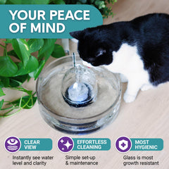 Brook filtración activada para agua cristalina y fresca.
