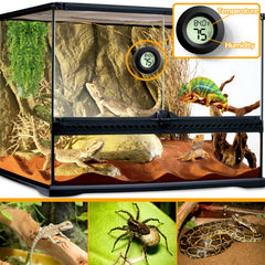 BSRESIN termómetro-humedad con pantalla digital ofrece lecturas rápidas y precisas.