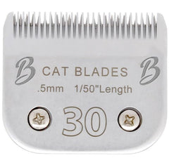 Hoja Bucchelli para gato con corte 0,5 mm, precisión fiable.