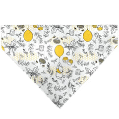 Bandana Buckle-Down Disney Winnie Pooh con globo y folaje para paseos con estilo.