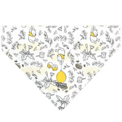 Bandana Buckle-Down Winnie Pooh impresión doble cara para colores vivos en parques.