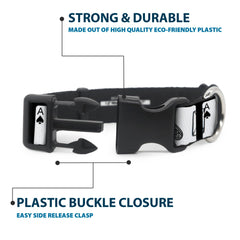 Licencia oficial Ace de Espadas en collar Buckle-Down, garantía de autenticidad.