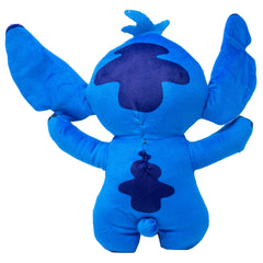 Stitch en pose de pie, peluche Buckle-Down para perros curiosos.