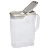 Buddeez contenedor 8 qt, frontal, mantiene la comida fresca para mascotas.