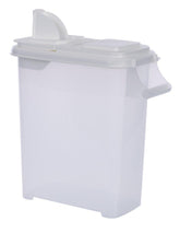 Dispenser Buddeez con tapa hermética mantiene el alimento fresco y sin olores.