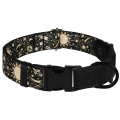 Collar Budkas con AirTag y hebilla de metal, ajuste estable durante actividades.