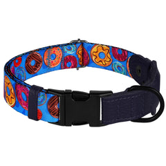 Collar Budkas AirTag con hebilla metalica, ajuste seguro durante paseos.