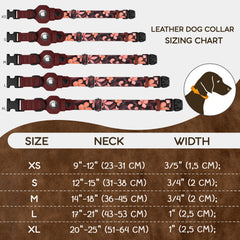 Collar AirTag de BUDKAS con impresión nylon de patrones únicos