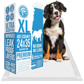 Bulldogology almohadilla XL 24x35 lista para entrenamiento canino, protege el suelo