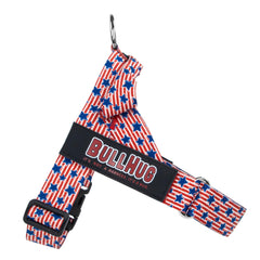 BullHug Arnés con diseño anti-tirones, fácil de colocar para bulldogs.