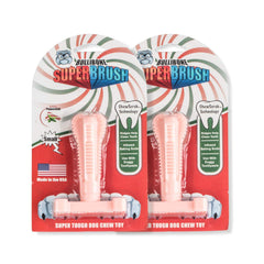 Bullibone Spin-a-Bone, juguete dental interactivo que favorece la higiene bucal durante la masticación.