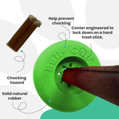 Bully Grip: caucho natural resistente para mordidas moderadas