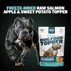 Bully Max complemento frutas-verduras, aporta vitaminas y fibra natural.
