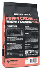Bully Max textura suave, sabor agradable, ideal para entrenar diariamente.