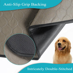 Bunlitent almohadilla lavable para perros, tejido impermeable protege suelos y facilita la limpieza.