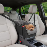 BurgeonNest asiento-consola perro pequeno: confort seguro para viajes en coche.