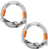 BV cable amarre para perro 25 pies, libertad controlada en el patio.