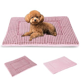 BVAGSS almohadilla reversible para jaula de perro ofrece confort en cualquier viaje.