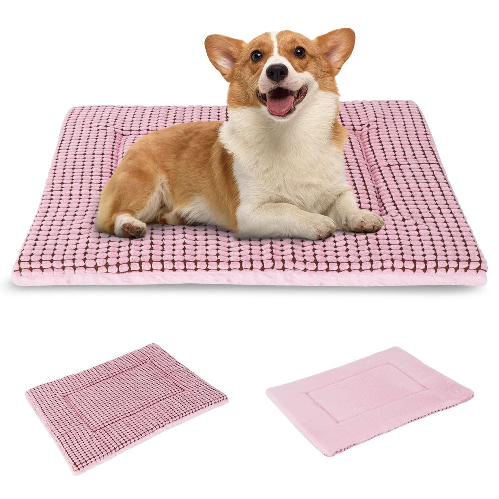 BVAGSS almohadón para jaula de perro, dos caras reversibles para comodidad y estilo.