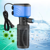 BVOPLME filtro acuario con caudal 210GPH para agua clara y estable.