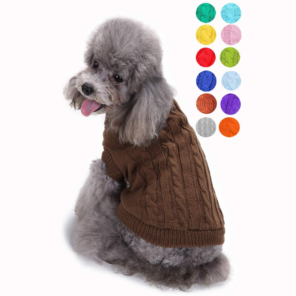 Sudadera Bwealthest para perro con cuello alto; cálida para paseos fríos.
