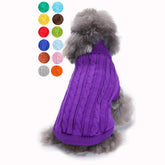Sudadera Bwealthest para perros con cuello alto, ofrece calor cómodo para paseos fríos.