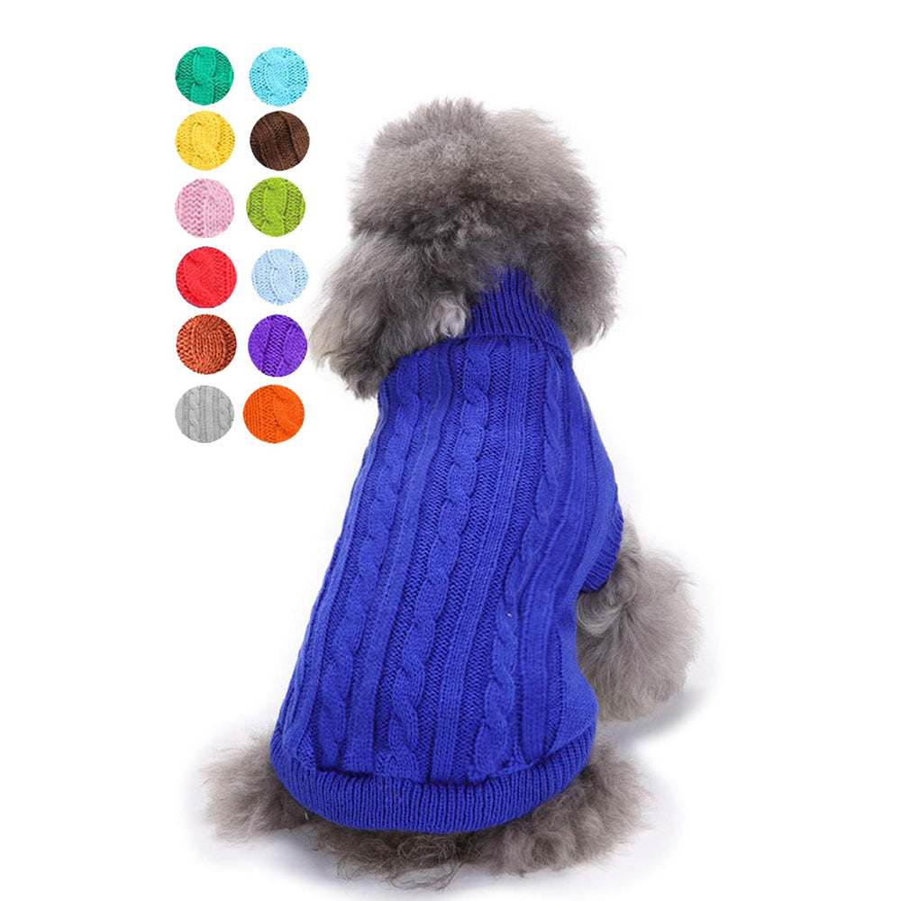 Sudadera para perro Bwealthest con cuello alto, ideal para paseos en clima frío.