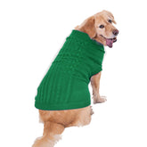 Bwealthest suéter para perro con cuello tortuga, mantiene abrigada a la mascota.