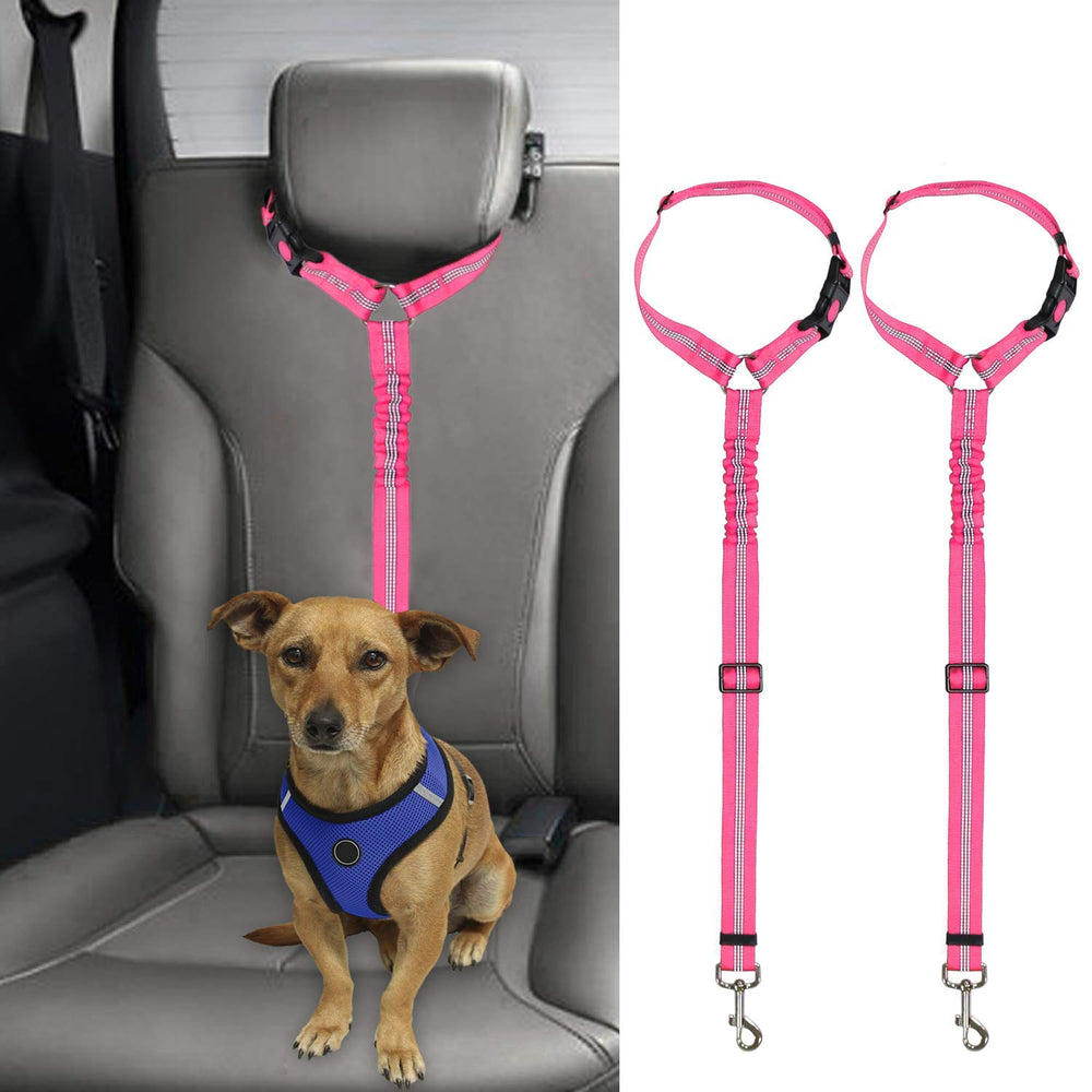 BWOGUE correa de seguridad para reposacabezas de perro, ideal para viajes seguros