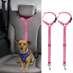 BWOGUE correa de seguridad para reposacabezas de perro, ideal para viajes seguros